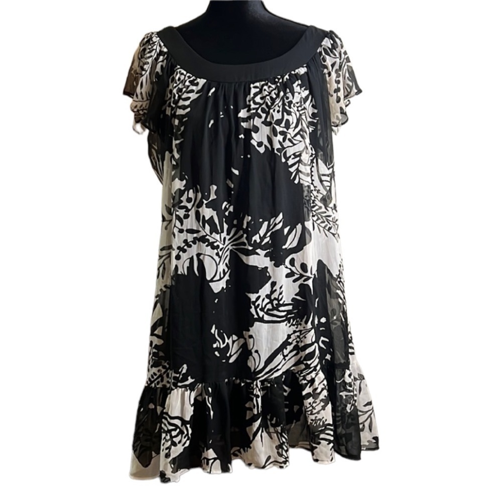 JONATHAN MARTIN | Flowy Print Dress | Size 14